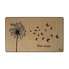 Килимок універсальний Dariana Льон кульбаба 1000007316 45*75 см бежевий - фото