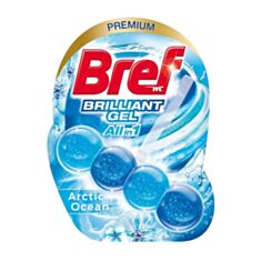 Туалетный блок Bref Brilliant Gel Арктический океан 42 г - фото