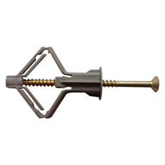 Дюбель для гіпсокартону Metalvis TNF/OLA 10*50 мм з шурупом 4*55 мм 6 шт - фото