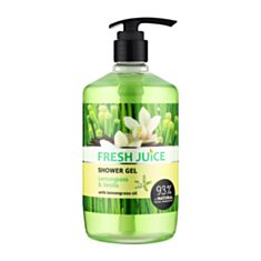 Крем-гель для душу Fresh Juice Lemongrass & Vanilla 750 мл - фото