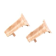 Комплект кутів внутрішніх для плінтуса ТІС 0016-ПЛГВК Тік 2 шт - фото