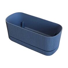 Горшок для цветов Elif Pera Aranjman KRS-245 1,5 л синий - фото