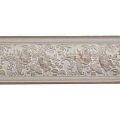 Плитка La Platera Renaissance Rosa Cenefa бордюр 10*25 см бежевая - фото