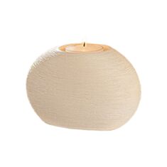 Подсвечник Gilde 34162 Болонья 7*12,5*8 см кремовый - фото