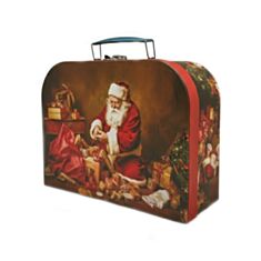 Коробка подарункова Дім Упаковки Різдвяний майстер 610321923 30*21*9,5 cм - фото