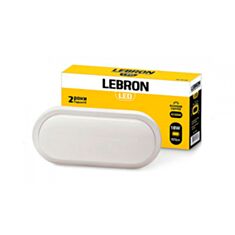 Світильник для ЖКГ Lebron L-WLO 12-32-49 LED 18W IP54 овальний білий - фото