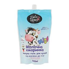 Шампунь-гель Dolce Vero Kids Молочна хмаринка 500 мл - фото