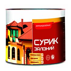 Емаль алкідна Хімрезерв Маляр Сурик червоно-коричнева 0,8 кг - фото