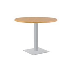 Стіл TETRA alu D80 бук - фото