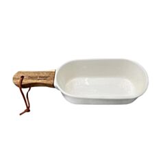 Блюдо з дерев'яною ручкою Limited Edition Danny Home B010553 - фото