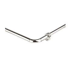 Карниз для шторки в ванной Dogus 002А 275 П-образный - фото