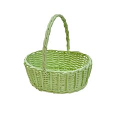 Корзина пасхальная Decorize салатовая 834-1 35 см - фото