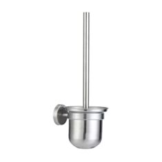 Ершик для унитаза Arino City со стальной колбой хром матовый - фото
