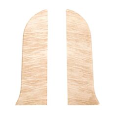 Комплект заглушок для плінтуса ТІС 0016-ПЛГЗК Тік 2 шт - фото