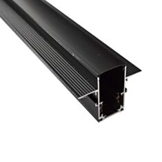 Шинопровід вбудований Ultralight TRV082 2 м чорний - фото