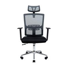 Крісло офісне Richman Зума сіре - фото