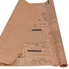 Бумага упаковочная Decorize 468-244 газета 70 см - фото