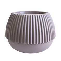 Горшок низкий Алеана Бохо 116004 21 см какао - фото