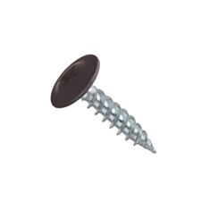 Саморіз з пресшайбою оцинкований Teem 4,2*19 мм RAL8019 500 шт - фото