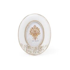 Фоторамка Розы овальная белая BonaDi 440-104 22 см - фото