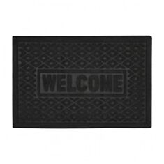 Коврик Мой Дом TZR01453/B с узором 40*60 см черный - фото