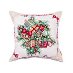 Наволочка новогодняя гобеленовая Limaso HOME CO2-NV1 45*45 см - фото