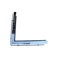 Кутник пічний Булат нержавіючий малий 75*50 см - фото