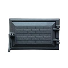 Дверка піддувальна Булат Замкова фарбована 26,5*16,5 см - фото