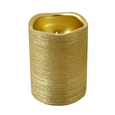 Свічка декоративна LED Yes! Fun 710361 7,5*10 см золота - фото