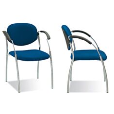 Стілець для відвідувачів Split chrome - фото