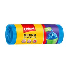 Мішки для сміття Chisto міцні 120 л 10 шт - фото
