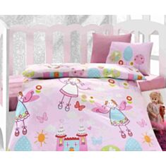 Комплект постельного белья Cotton Box Baby Ranforce Masal Pembe 100*150 - фото