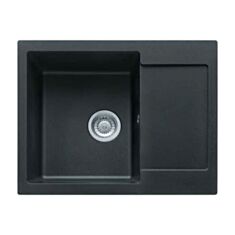 Кухонная мойка Adamant Minimal 03 62*50 см черная - фото