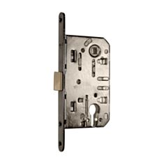 Замок врезной USK 410-C-BN межкомнатный матовый никель - фото