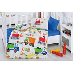 Комплект постельного белья Cotton Box Baby Ranforce Santiye Mavi 100*150 - фото