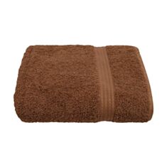 Полотенце махровое Home Line 151997 с бордюром 70*140 кофейное - фото