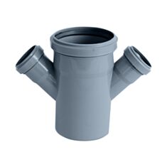 Хрестовина каналізаційна Інстапласт 45° 110*50 мм - фото