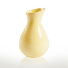 Ваза ETERNA CN101-20Y 7*7*20 см жовта - фото