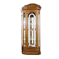 Витрина с ящиком левая Наполеон цвет Дуб золотистый - фото