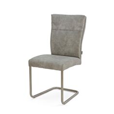 Стілець обідній металевий Kalypso сірий - фото