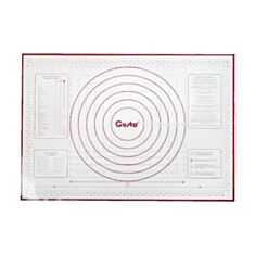 Килимок силіконовий Gusto GT-4565-2 зміцнений 45*65 см бордовий - фото