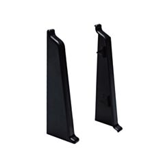 Комплект заглушек для плинтуса Korner EVO 70 040 черный - фото