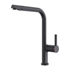 Змішувач для кухні Aqua Rodos Rimini 03 Black Matte - фото