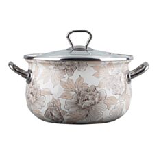 Каструля Gusto Premium GT-T-116-SE Срібні етюди 16 см 2,1 л - фото