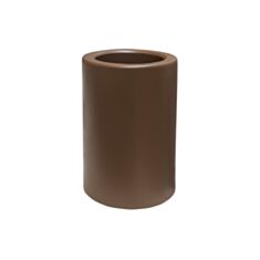 Стакан Cute длинный коричневый  - фото