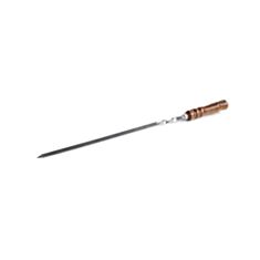 Шампур для шашлыка Сила 960209 с деревянной ручкой 610 мм - фото