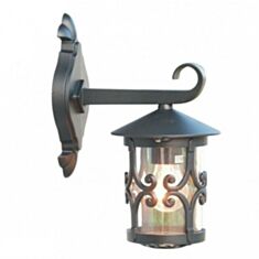 Світильник парковий Lusterlicht QMT 1762 Cordoba III 100W скло матовий чорний - фото