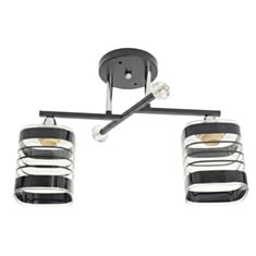 Люстра Sirius Ю 2429B/2 BK+CR - фото