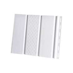 Панель софіту перфорована Rainway 300*3000 мм біла - фото