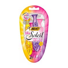 Бритва Bic Місс Солей Колор 4 шт - фото